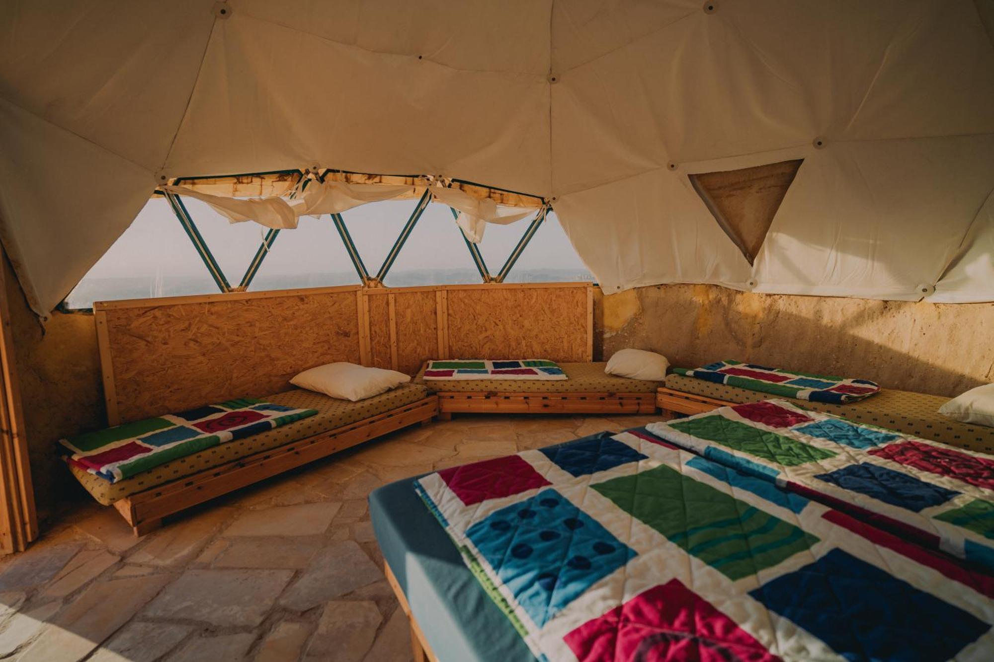 Desert Shade Camp חוות צל מדבר Villa Mitzpe Ramon Bagian luar foto
