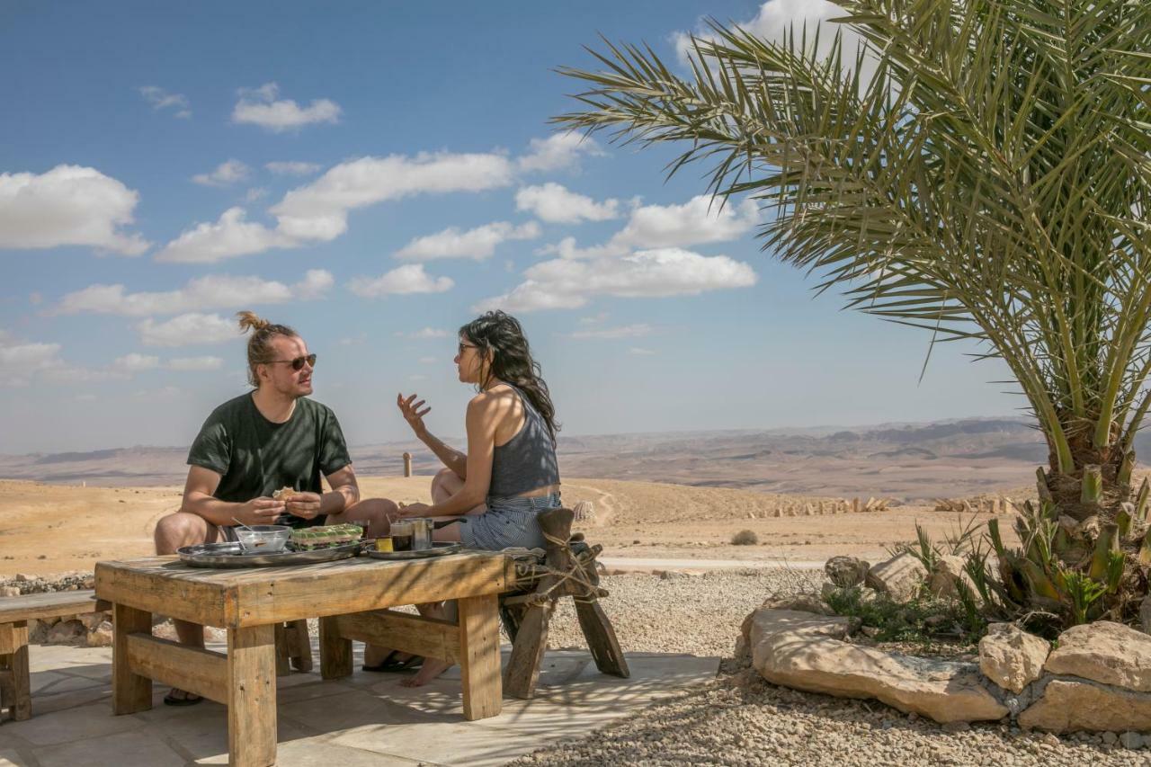 Desert Shade Camp חוות צל מדבר Villa Mitzpe Ramon Bagian luar foto